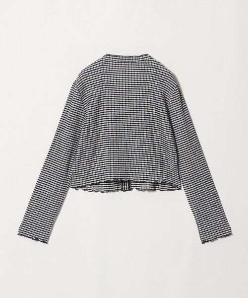 BEAUTY&YOUTH UNITED ARROWS(ビューティーアンドユースユナイテッドアローズ)の「ソリッド&チェック Vネック カーディガン(カーディガン/ボレロ・レディース・ホワイト/ブラック/ライトブルー・FREE)」の21枚目の写真
