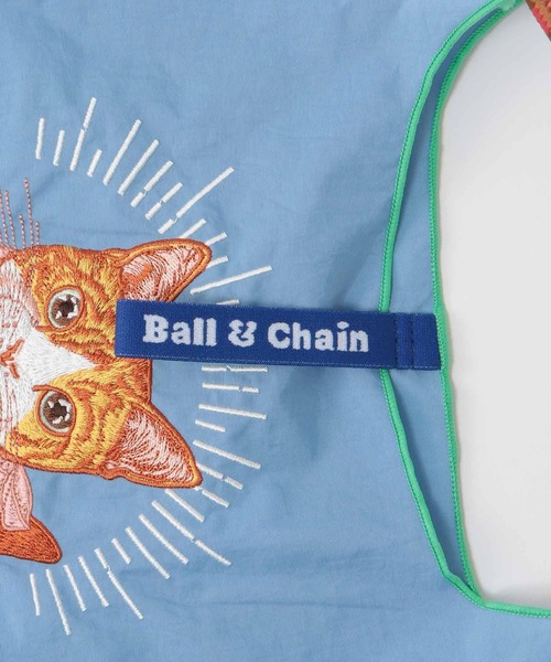 Three Four Time(スリーフォータイム)の「<一部店舗・WEB限定>【Ball&Chain】D.BABY CAT(トートバッグ・レディース・ベージュ/ライトブルー・FREE)」の5枚目の写真