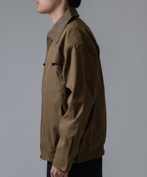 Crownor(クラウノアー)の「カバーオール ブルゾン(カバーオール・メンズ・ブラウン/ブラック/ホワイト・MEDIUM/LARGE)」の15枚目の写真