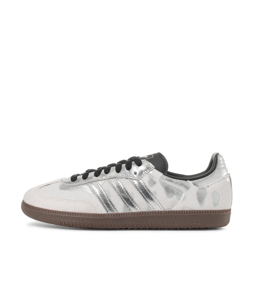 adidas(アディダス)の「SAMBA OG W KJ2314(スニーカー・レディース・シルバー・25.0cm/24.5cm/24.0cm/23.5cm/23.0cm/22.5cm/26.0cm/25.5cm)」の1枚目の写真