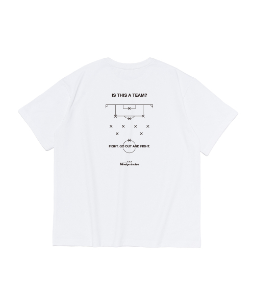 NINETYMINUTES（ナインティーミニッツ）の「ファイト ゴー OUT プレイ ドライフロー 半袖Tシャツ（ホワイト）（Tシャツ/カットソー・メンズ・その他・MEDIUM/LARGE/X-LARGE/2XL）」の3枚目の写真