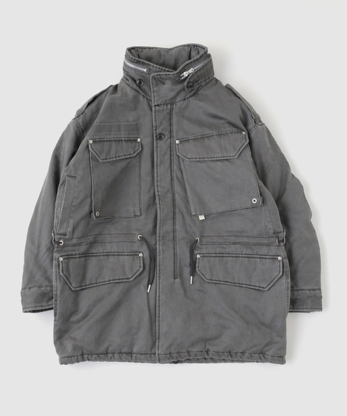 FAF(フェイク アス フラワーズ)の「FAF (FAKE AS FLOWERS) / フェイク アズ フラワーズ F-65 JACKET(ミリタリージャケット・メンズ・ブラック・1/2)」の1枚目の写真
