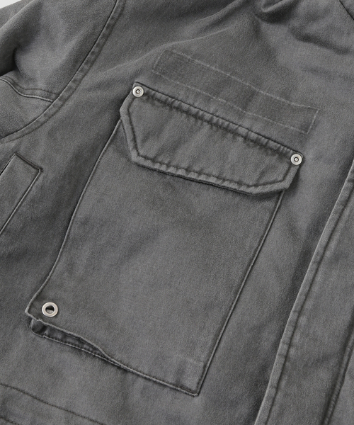 FAF(フェイク アス フラワーズ)の「FAF (FAKE AS FLOWERS) / フェイク アズ フラワーズ F-65 JACKET(ミリタリージャケット・メンズ・ブラック・1/2)」の7枚目の写真