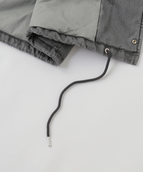 FAF(フェイク アス フラワーズ)の「FAF (FAKE AS FLOWERS) / フェイク アズ フラワーズ F-65 JACKET(ミリタリージャケット・メンズ・ブラック・1/2)」の2枚目の写真