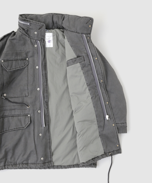 FAF(フェイク アス フラワーズ)の「FAF (FAKE AS FLOWERS) / フェイク アズ フラワーズ F-65 JACKET(ミリタリージャケット・メンズ・ブラック・1/2)」の3枚目の写真