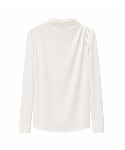 REORG(リオルグ)の「PAP ハーフネックブラウス アイボリー(シャツ/ブラウス・レディース・その他・X-SMALL/SMALL/MEDIUM)」の4枚目の写真