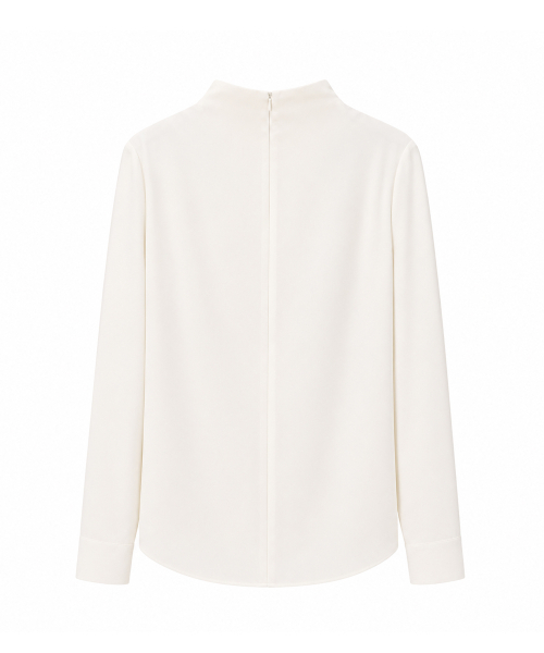 REORG(リオルグ)の「PAP ハーフネックブラウス アイボリー(シャツ/ブラウス・レディース・その他・X-SMALL/SMALL/MEDIUM)」の5枚目の写真