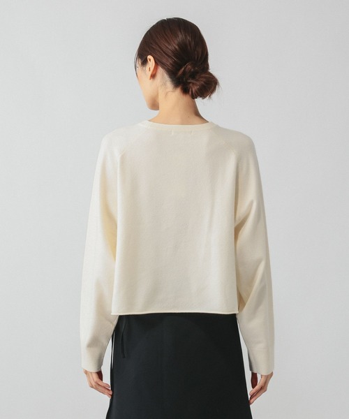 GLOBAL WORK(グローバルワーク)の「カシミヤタッチクルーネックプルオーバー/758685(ニット/セーター・レディース・ホワイト/ネイビー/ワインレッド/フューシャピンク・LARGE/MEDIUM)」の17枚目の写真