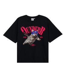 OUNDERR（オアンダーアール）の「MASK FLYING CAT 半袖Tシャツ 6COLOR（Tシャツ/カットソー）」