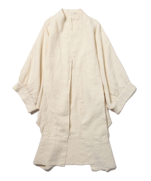 BLACK CRANE（ブラッククレーン）の「BLACK CRANE / リネンジャケット（その他アウター・レディース・オフホワイト/ブラック系その他・ONE SIZE）」の9枚目の写真