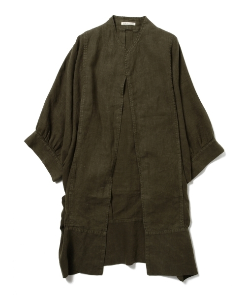 BLACK CRANE（ブラッククレーン）の「BLACK CRANE / リネンジャケット（その他アウター・レディース・オフホワイト/ブラック系その他・ONE SIZE）」の14枚目の写真