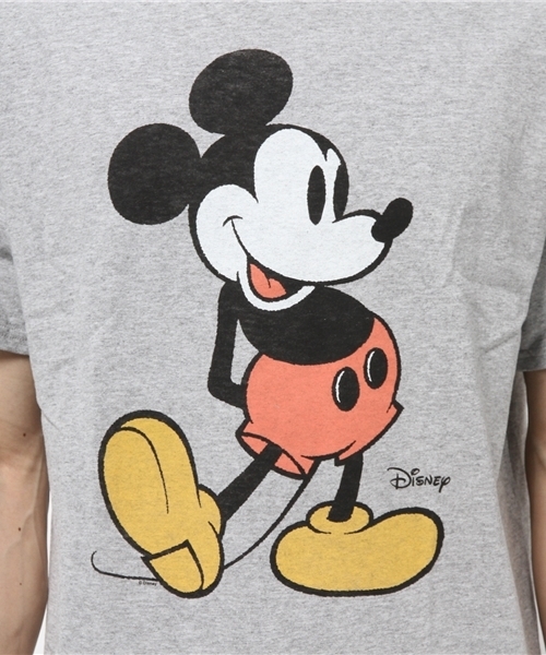 TRUE VINTAGE(トゥルーヴィンテージ)の「MICKEY MOUSE/ミッキーマウスTシャツ(Tシャツ/カットソー・メンズ・トップグレー・MEDIUM/X-LARGE/SMALL/LARGE)」の6枚目の写真