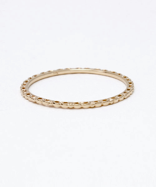 NOJESS(ノジェス)の「K10リング(リング・レディース・イエローゴールド・#13/#11/#9)」の1枚目の写真