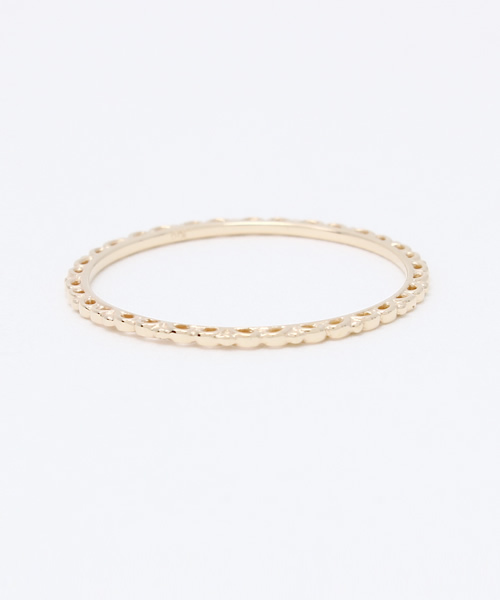 NOJESS(ノジェス)の「K10リング(リング・レディース・イエローゴールド・#13/#11/#9)」の3枚目の写真