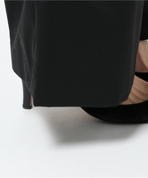 laboratory work(ラボラトリーワーク)の「ベルト付き ツイルワイドパンツ(その他パンツ・レディース・キャメル/ベージュ/ブラック・MEDIUM)」の10枚目の写真