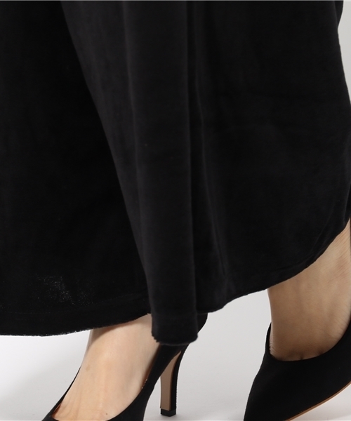 ikka（イッカ）の「【セットアップ対応】 ベロアスカンツ（その他パンツ・レディース・ブラック/キャメル/グレー・MEDIUM）」の10枚目の写真