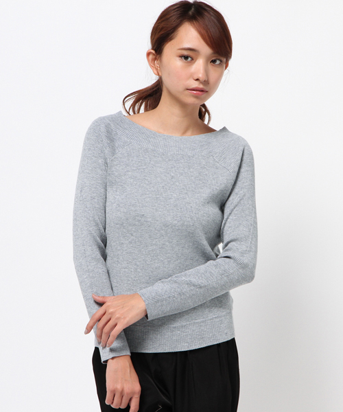 N.（N. Natural Beauty Basic）（エヌエヌナチュラルビューティーベーシック）の「リブセットアップニット（ニット/セーター・レディース・ベージュ/ブラック/ボルドー/グレー・MEDIUM）」の14枚目の写真