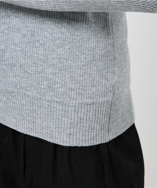 N.（N. Natural Beauty Basic）（エヌエヌナチュラルビューティーベーシック）の「リブセットアップニット（ニット/セーター・レディース・ベージュ/ブラック/ボルドー/グレー・MEDIUM）」の7枚目の写真