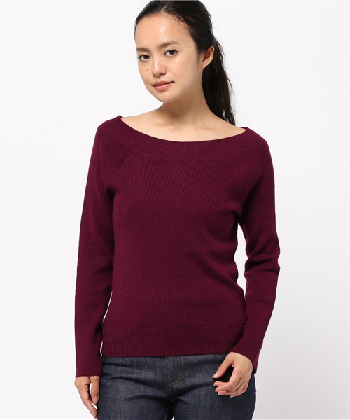 N.（N. Natural Beauty Basic）（エヌエヌナチュラルビューティーベーシック）の「リブセットアップニット（ニット/セーター・レディース・ベージュ/ブラック/ボルドー/グレー・MEDIUM）」の9枚目の写真