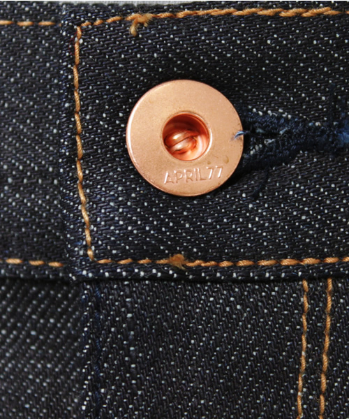 April77（エイプリルセブンティセブン）の「JOEY-JP RED DNM-RAW（デニムパンツ・メンズ・インディゴブルー・27inch/28inch/29inch/30inch/31inch/32inch）」の5枚目の写真