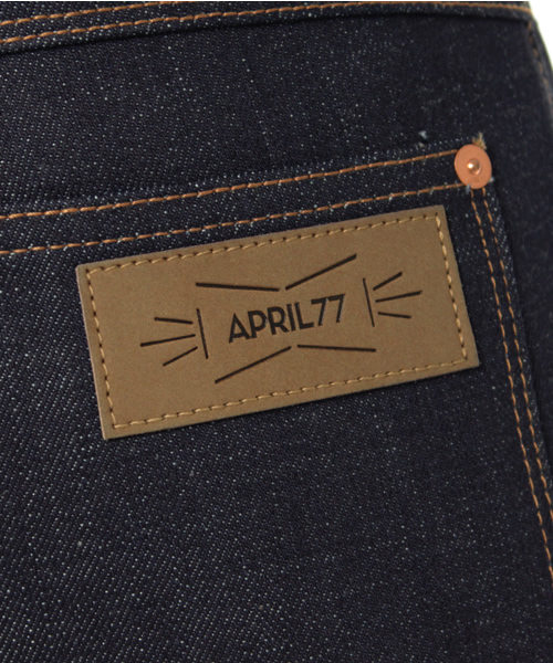 April77（エイプリルセブンティセブン）の「JOEY-JP RED DNM-RAW（デニムパンツ・メンズ・インディゴブルー・27inch/28inch/29inch/30inch/31inch/32inch）」の7枚目の写真