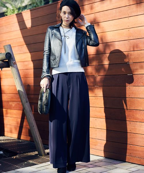 STUDIOUS(ステュディオス)の「STUDIOUS スウェードコードチョーカー(チョーカー・レディース・ブラック/グレー・FREE)」の8枚目の写真