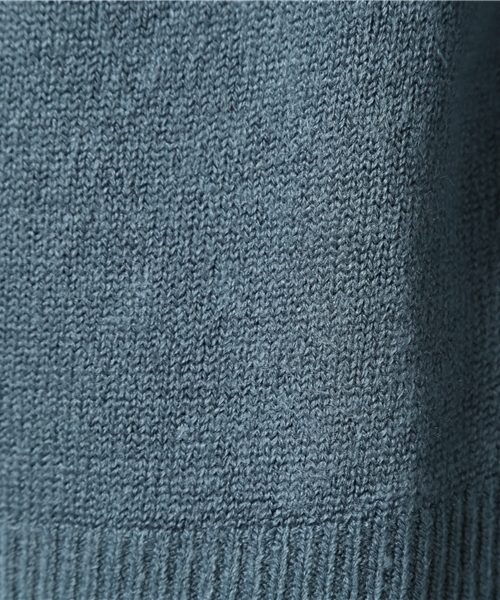 one after another NICE CLAUP（ワンアフターアナザーナイスクラップ）の「カシミアタッチボートネックニット（ニット/セーター・レディース・ブラック/アイボリー/グリーン/レッド/ライトグレー・FREE）」の12枚目の写真