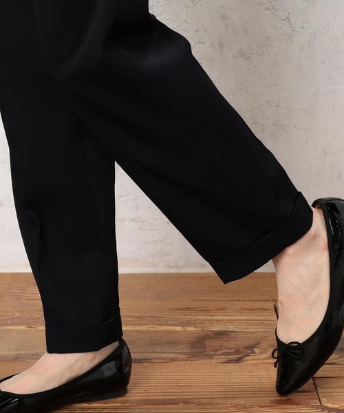 green label relaxing（グリーンレーベルリラクシング）の「KC VIS/P トリコチン TPDパンツ◆（その他パンツ・レディース・ピンク/ネイビー/オフホワイト・38/36）」の14枚目の写真