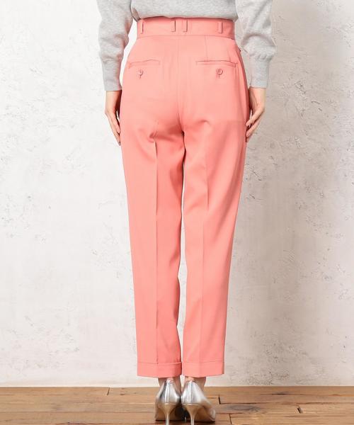 green label relaxing（グリーンレーベルリラクシング）の「KC VIS/P トリコチン TPDパンツ◆（その他パンツ・レディース・ピンク/ネイビー/オフホワイト・38/36）」の8枚目の写真