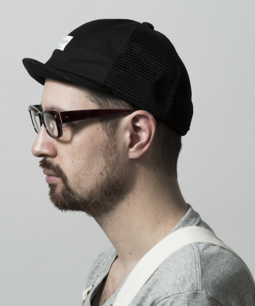 Mighty Shine（マイティシャイン）の「mko5263-BRIDGE CAP MESH キャップ（キャップ・メンズ・ブラック/カーキ/ベージュ/ネイビー/ブルー系その他2/ワイン/ブラウン系その他/ブルー系その他/ブラック×ホワイト/ブラウン/グレー/ホワイト・FREE）」の3枚目の写真