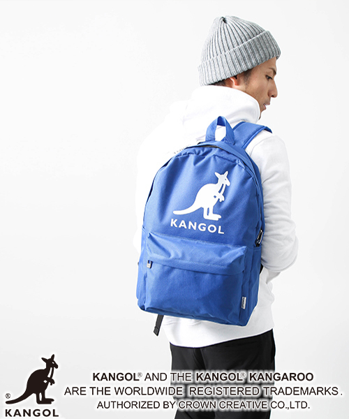 KANGOL（カンゴール）の「∴WEGO/KANGOLデイパック（バックパック/リュック・メンズ・ホワイト/ピンク/ブラック/ブルー・FREE）」の7枚目の写真
