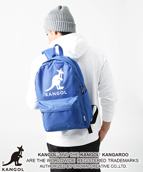 KANGOL（カンゴール）の「∴WEGO/KANGOLデイパック（バックパック/リュック・メンズ・ホワイト/ピンク/ブラック/ブルー・FREE）」の8枚目の写真