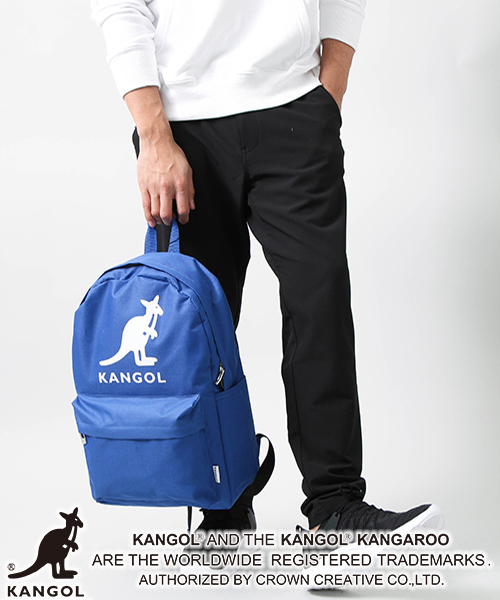 KANGOL（カンゴール）の「∴WEGO/KANGOLデイパック（バックパック/リュック・メンズ・ホワイト/ピンク/ブラック/ブルー・FREE）」の9枚目の写真