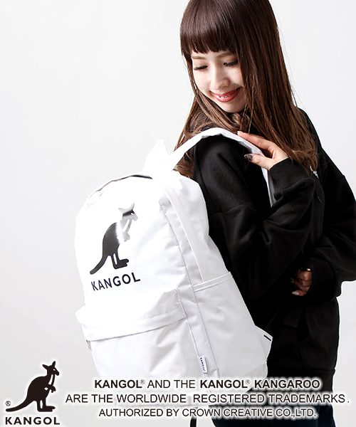 KANGOL（カンゴール）の「∴WEGO/KANGOLデイパック（バックパック/リュック・メンズ・ホワイト/ピンク/ブラック/ブルー・FREE）」の6枚目の写真