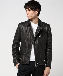 新品タグ付き　ALLSAINTS オールセインツ　ライダース　キャメル　uk10 All Saints(オールセインツ) ライダースジャケット サイズUK10