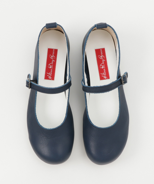 Hina Day Green（ヒナデイグリーン）の「やわらかレザーストラップシューズ（スニーカー・レディース・ネイビー/ブラック/ゴールド/ホワイト・24.5cm/24.0cm/23.5cm/22.5cm/23.0cm）」の9枚目の写真