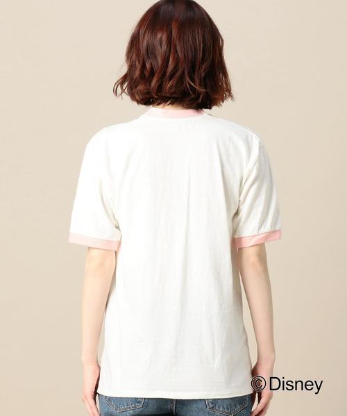 JACKSON MATISSE（ジャクソンマティス）の「＜JACKSON MATISSE＞リンガーTシャツ/Minnie ◆（Tシャツ/カットソー・レディース・ホワイト/グレー・SMALL）」の10枚目の写真