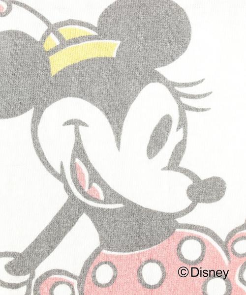 JACKSON MATISSE（ジャクソンマティス）の「＜JACKSON MATISSE＞リンガーTシャツ/Minnie ◆（Tシャツ/カットソー・レディース・ホワイト/グレー・SMALL）」の3枚目の写真