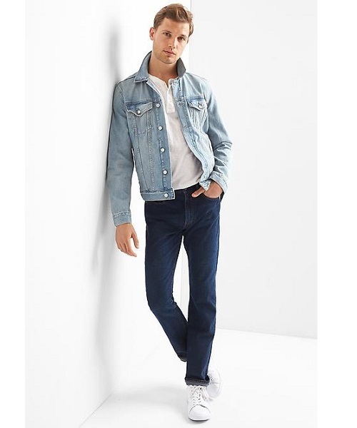 GAP(ギャップ)の「Gap アイコン デニムジャケット(デニムジャケット・メンズ・ライトインディゴブルー・XS/XL/M)」の3枚目の写真