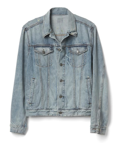 GAP(ギャップ)の「Gap アイコン デニムジャケット(デニムジャケット・メンズ・ライトインディゴブルー・XS/XL/M)」の5枚目の写真