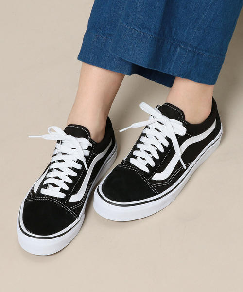 VANS（バンズ）の「＜VANS（バンズ）＞∴OLD SKOOL オールドスクールスニーカー（スニーカー・レディース・ブラック・4h/5h/6/6h/5）」の8枚目の写真