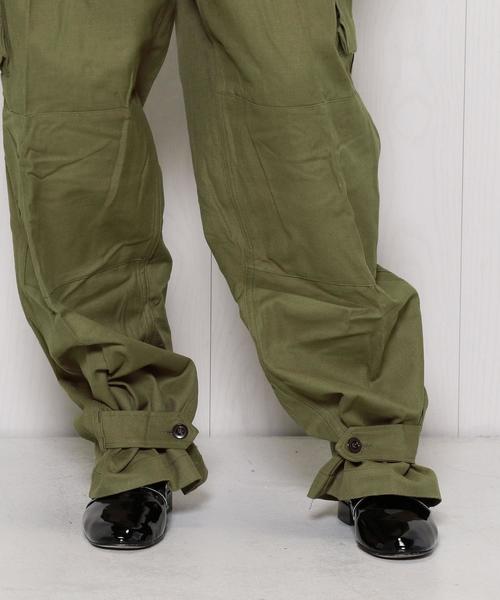 BEAUTY&YOUTH UNITED ARROWS（ビューティーアンドユースユナイテッドアローズ）の「＜DEAD STOCK＞FRENCH M 14M-47 PANTS/ﾊﾟﾝﾂ. ◆（その他パンツ・レディース・オリーブ・35）」の6枚目の写真