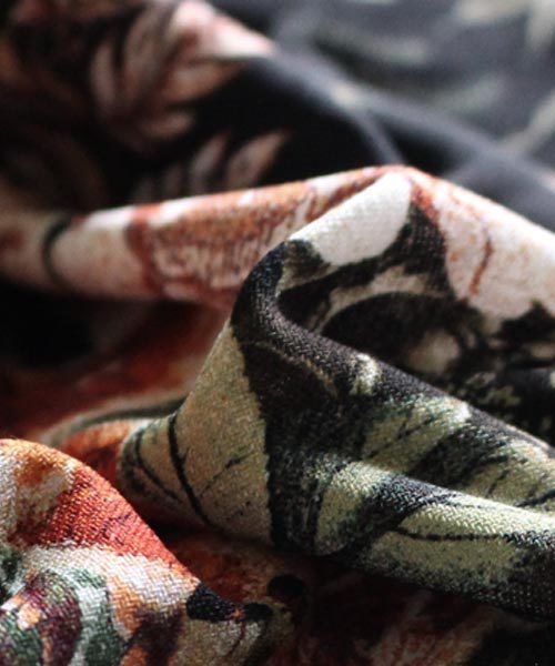 antiqua（アンティカ）の「花柄テーパードタックパンツ（その他パンツ・レディース・カーキ/ブラック・FREE）」の9枚目の写真