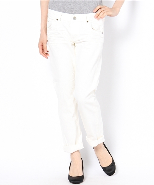 Another Edition（アナザーエディション）の「AE SLIM BOYS DNM Ⅱ（デニムパンツ・レディース・コバルトブルー/ライトブルー/オフホワイト・SMALL/MEDIUM）」の13枚目の写真