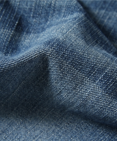 Another Edition（アナザーエディション）の「AE SLIM BOYS DNM Ⅱ（デニムパンツ・レディース・コバルトブルー/ライトブルー/オフホワイト・SMALL/MEDIUM）」の15枚目の写真