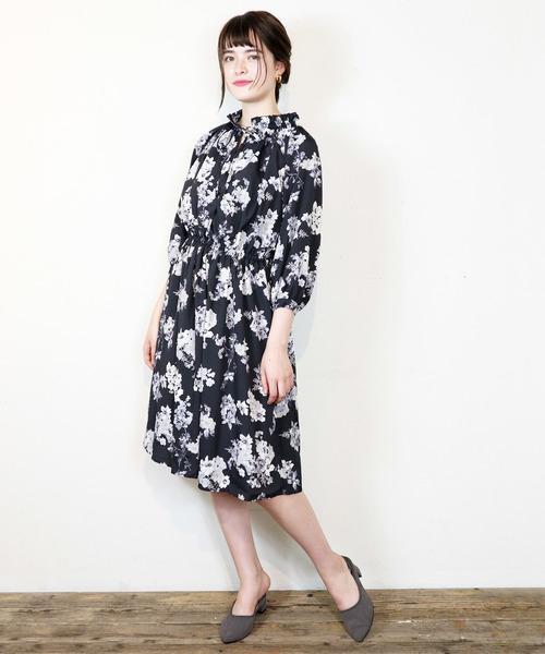 salle de bal(サルデバル)の「ギャザーパンプス(パンプス・レディース・ベージュ/ブラック・M/S/L)」の10枚目の写真