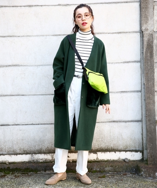 LOWRYS FARM（ローリーズファーム）の「ローファー　780337 （ローファー・レディース・ブラック/ベージュ/グリーン・MEDIUM/LARGE）」の8枚目の写真