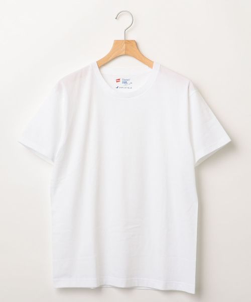 HANES(ヘインズ)の「Hanes×SHIPS JET BLUE: 別注 Japan Fit Tシャツ 2枚組(Tシャツ/カットソー・メンズ・ホワイト・LARGE/MEDIUM/SMALL/X-LARGE)」の3枚目の写真
