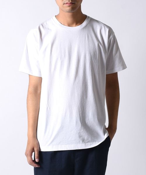 HANES(ヘインズ)の「Hanes×SHIPS JET BLUE: 別注 Japan Fit Tシャツ 2枚組(Tシャツ/カットソー・メンズ・ホワイト・LARGE/MEDIUM/SMALL/X-LARGE)」の6枚目の写真