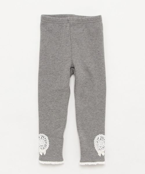 Catherine Cottage（キャサリンコテージ）の「レースモチーフ 裏起毛レギンス（レギンス/スパッツ・キッズ・ブルー系その他2/グレー系その他4/ブラック/グレー系その他3/パープル系その他2/チャコールグレー/ホワイト系その他2/グレー系その他7/ネイビー/ブルー系その他/ブルー系その他7/ブラック系その他2/ライラック/グレー/グレー系その他2/ピンク系その他2/パープル系その他6/パープル系その他/ピンク系その他/ホワイト/ブルー系その他5/ブルー系その他6/グレー系その他5/グレー系その他6/ブラック系その他3/ピンク系その他3/パープル系その他3/パープル系その他7/ブルー系その他3/レッド系その他3/レッド系その他2/ブルー系その他4・100/120/140/110/130/90/150）」の7枚目の写真